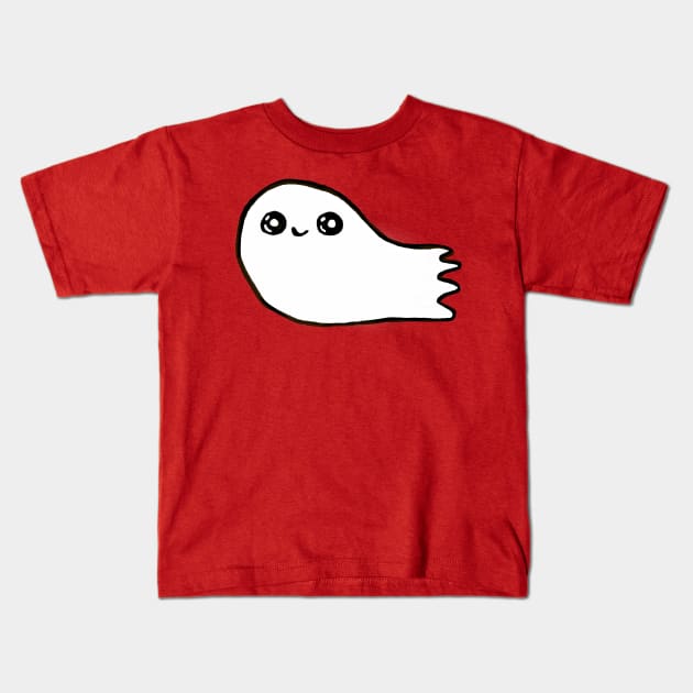 Speedy Ghost Kids T-Shirt by JasmineRule